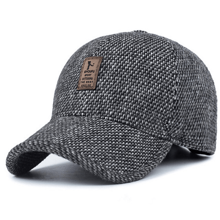 Gorra de béisbol casual abrigada para hombre, nueva colección otoño-invierno 2023, regalo de Navidad