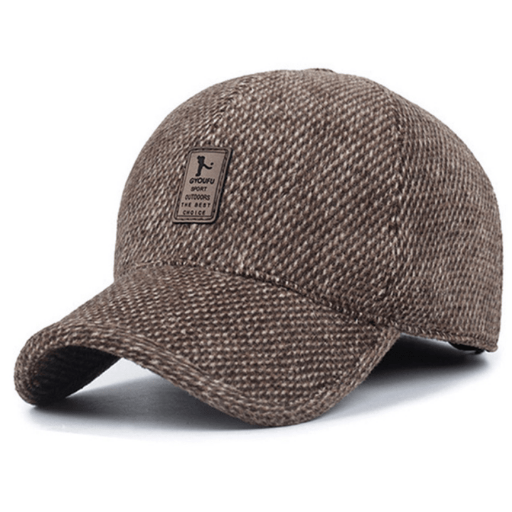 Gorra de béisbol casual abrigada para hombre, nueva colección otoño-invierno 2023, regalo de Navidad