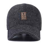 Gorra de béisbol casual abrigada para hombre, nueva colección otoño-invierno 2023, regalo de Navidad
