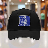 Sombrero de camionero ajustable para hombres de la Universidad de Duke - Ligero y transpirable, con diseño de cara de Diablo Azul, diseño negro y blanco, perfecto para deportes al aire libre y uso casual, accesorio de cabeza casual | Accesorio de cabeza a