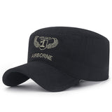 Primavera Y Otoño Camuflaje Al Aire Libre Deportes Gorra Plana Para Hombres Y Mujeres, Casual Sombra De Sol Sombrero Bordado De Algodón