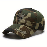 Gorra De Béisbol Clásica Prémium, Con Visera Curva, Gorra De Camionero Deportiva Con Bordado De Insignia De Ee, Uu, Gorra Ajustable Para Ocio Casual Al Aire Libre