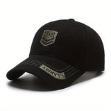 Gorra De Béisbol Clásica Prémium, Con Visera Curva, Gorra De Camionero Deportiva Con Bordado De Insignia De Ee, Uu, Gorra Ajustable Para Ocio Casual Al Aire Libre