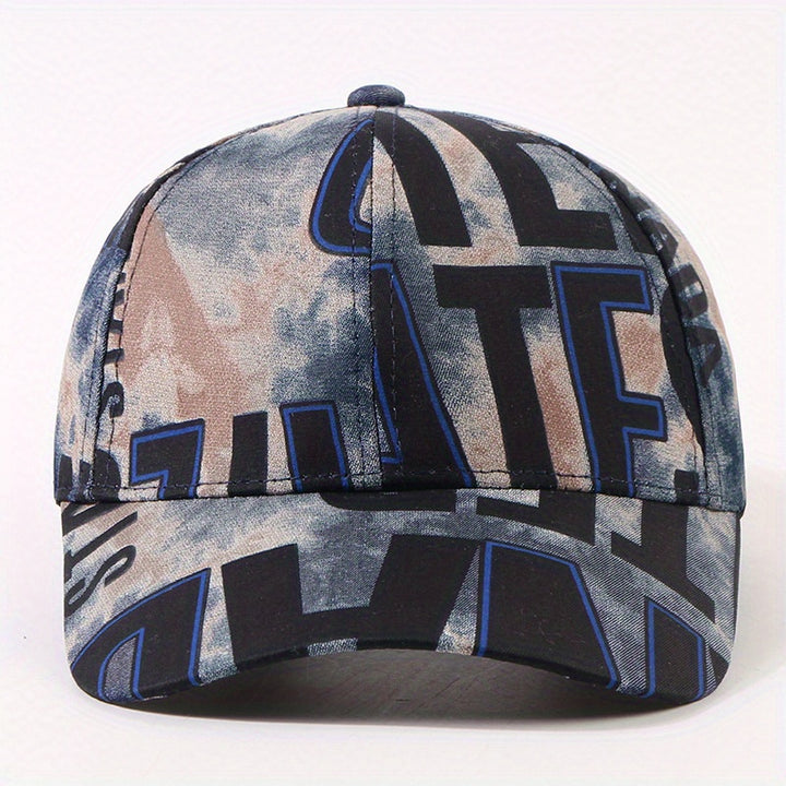 Nueva Primavera, Nueva Gorra de Béisbol con Estampado de Graffiti, Moda, para Hombres, Mujeres y Parejas, Ajustable, Ligera, Poliéster, Lavar a Mano o Limpieza en Seco Profesional, con un Tamaño que Se Ajusta a Todos