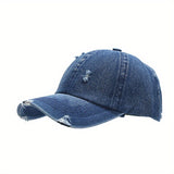 Gorra de Béisbol Estilo Coreano Lavado y Desgastada para Hombre y Mujer - Moda Primavera-Verano