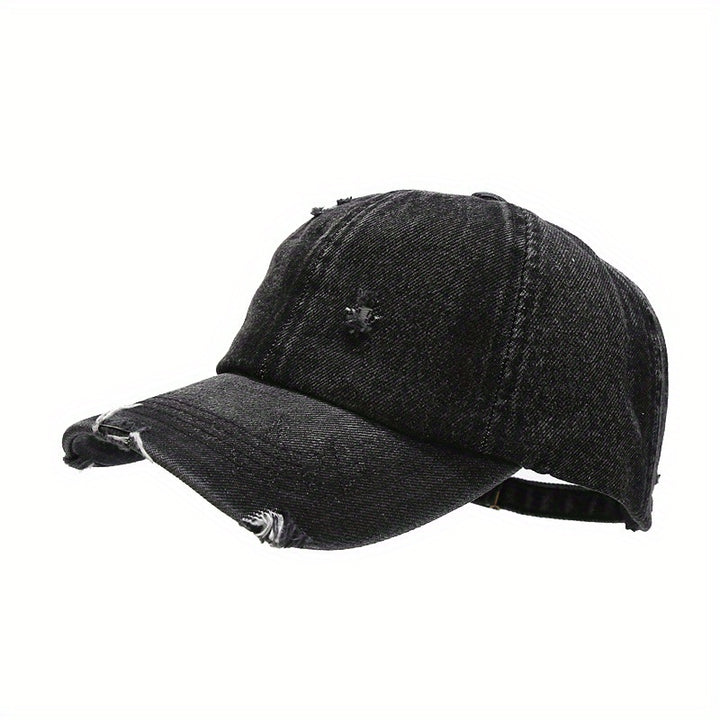 Gorra de Béisbol Estilo Coreano Lavado y Desgastada para Hombre y Mujer - Moda Primavera-Verano