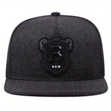 Gorra de béisbol para protección solar en deportes al aire libre - Estacional, tejido de poliéster (PET), tejido de madeja, cierre a presión, transpirable, se ajusta bien, solo lavar a mano.