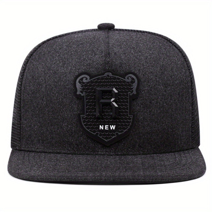 Gorra de béisbol para protección solar en deportes al aire libre - Estacional, tejido de poliéster (PET), tejido de madeja, cierre a presión, transpirable, se ajusta bien, solo lavar a mano.