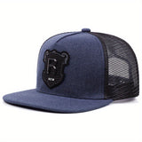 Gorra de béisbol para protección solar en deportes al aire libre - Estacional, tejido de poliéster (PET), tejido de madeja, cierre a presión, transpirable, se ajusta bien, solo lavar a mano.