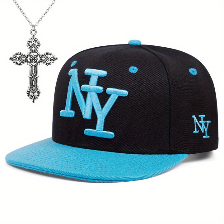 2 Piezas Gorra de Béisbol Bordada Estilo Hip Hop para Todas las Estaciones, Regalo Ideal para Navidad