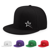 1 gorra unisex de béisbol estilo hip-hop, ajustable, 100% poliéster, protección solar, estilo urbano, visera plana para todas las temporadas