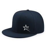1 gorra unisex de béisbol estilo hip-hop, ajustable, 100% poliéster, protección solar, estilo urbano, visera plana para todas las temporadas