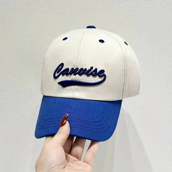 Gorra de béisbol unisex - Gorra ajustable con visera curva, ajuste transpirable sin estiramiento para hombres y mujeres, Marrón/Azul/Púrpura/Blanco - Casual, Halloween, Atuendos diarios - Gorra de béisbol fácil de limpiar, Gorra de béisbol, Sombrero versá