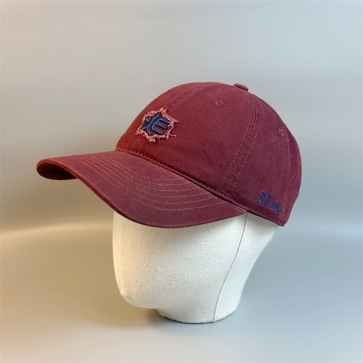 Nueva gorra de béisbol bordada para todas las estaciones, elegante sombrero de sol unisex para exteriores, versátil sombrero de pato para parejas.