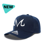 Gorra Trucker Ajustable con Logo Majin Vegeta - Gorra de Béisbol Ligera de Poliéster con Letras Japonesas Blancas y Estampado Gráfico de Vegeta, Gorra Hip Hop Negra para Hombre, Casual para Todas las Estaciones, Escalada, Playa, Uso Diario, Lavable a Máqu