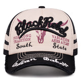 Dos estilos de gorras de béisbol tejidas para hombres y mujeres, de moda para usar todos los días en todas las estaciones.