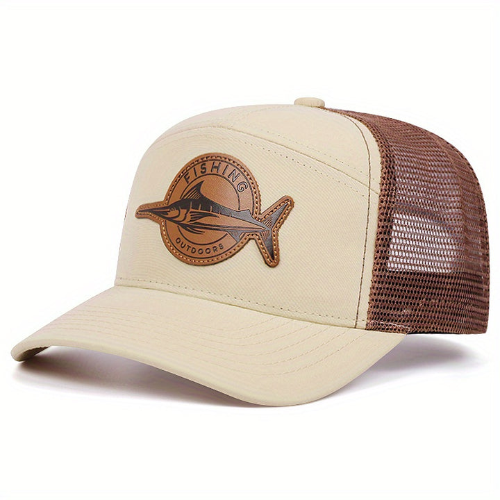 Gorra de basquetbol para hombres y mujeres, con diseño de peces, casual y simple, protectora del sol, ideal para deportes en la calle, regalo, vacaciones