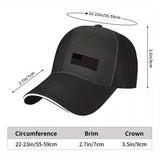 1pc Gorra Clásica Unisex de Verano y Otoño - Gorra Snapback Negra Transpirable Under Armor para Exteriores, Camping, Baile Callejero, Running, Fitness, Uso Casual y Regalo Versátil