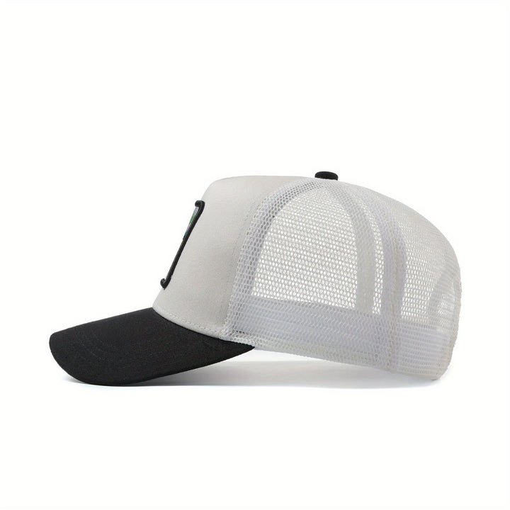 Gorra de Béisbol Unisex con Ajuste Snapback - Gorra Trucker Ligera y Transpirable para Hombres y Mujeres, Deportes al Aire Libre, Moda Urbana, Pesca - Regalo Perfecto para Papá, Mamá o Adolescentes (Talla Única), Sombrero de Verano, Costuras Duraderas, Id