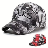 Gorras de béisbol nuevas y modernas para hombres y mujeres, sombreros con letras de graffiti para compras y salidas, gorras que se pueden usar en las cuatro estaciones