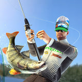 1pc Gorra Snapback de Malla Verde y Negra para Hombres, Altura Súper de 25.4 cm, Una Herramienta Asesina y Genial para Diversas Especies de Peces alrededor del Mundo. Es Muy Atractiva y Esencial para Deportes al Aire Libre, Pesca de Lubina y Caza