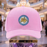 Gorra ajustable para hombres y mujeres - Tejido duradero, negro con emblema dorado, ideal para deportes al aire libre y uso casual, gorra de camping