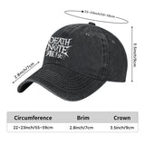 Gorra de Béisbol Death Note de Algodón con Visera Curva Ajustable y Ligera, Ideal para Exteriores, Unisex