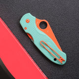 Navaja Táctica Plegable Tipo 223 con Mango de PVC Duradero y Hoja Afilada de 7.01 cm, Ideal para Supervivencia al Aire Libre y Uso Diario. Cuenta con un Mecanismo Plegable, un Agarre Antideslizante y es Compacta y Portátil