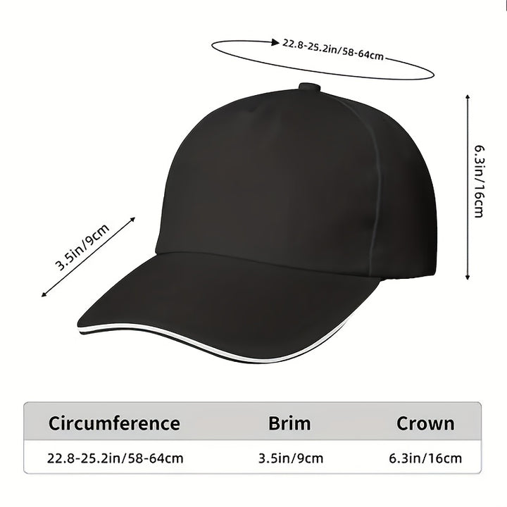 Gorra de béisbol para hombre, 1 unidad, ligera con diseño de llamas vibrantes, tejido transpirable y sin estirar, ideal para streetwear, ciclismo y viajes, lavable a mano, ajustable, accesorio urbano, cómoda
