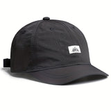 1 Gorra de béisbol con logo ESPT para hombre y mujer - Gorra ligera, transpirable y de secado rápido con letras ESPT llamativas, ajuste ajustable, visera curva y ala estructurada para deportes al aire libre, sombrero para viajes casuales (//Gris/Azul Mari