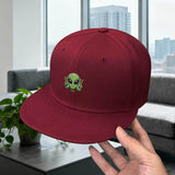 Gorra Snapback Unisex de Dos Tonos con Cierre de Hebilla - Gorro de Invierno Ajustable para Streetwear, Navidad, Exteriores y Casual - Gorra de Béisbol (Tallas Chinas/Tropicales)