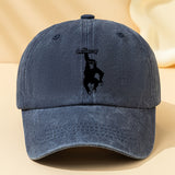 Gorra de Béisbol Retro Lavada con Estampado Gorila , Sombrero Ligero para Hombre al Aire Libre, Visera Curva Festiva, Gorra Trucker