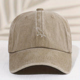 1 Gorra De Béisbol Con Bordado De Dinosaurio Retro Lavado Para Niños, Sombrilla Con Protección Solar, Sombrero De Lengua De Pato Que Combina Con Todo A La Moda