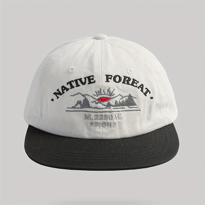 Gorra de Béisbol Hip-Hop con Diseño Bordado - Ajustable, Ligera Snapback para Hombres y Mujeres, Ideal para Navidad