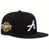 1 gorra de béisbol bordada con fuente gótica para hombre, sombrero casual para exteriores, ideal para uso diario y en la calle en todas las estaciones, Sombrero para Exteriores,Uso para Todas las Estaciones,Sombrero Elegante,Moda Urbana,Gorra Ligera,Co...