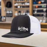 Gorra de béisbol unisex con estampado de gorila de dibujos animados de MAKEFGE - Espalda de malla transpirable ajustable, diseño de contraste negro y blanco, gorra deportiva de verano para hombres y mujeres, poliéster duradero, ropa casual para fiestas, g