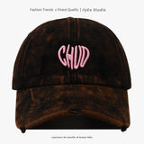 Gorra de Béisbol Retro de Mezclilla con Letras para Hombres y Mujeres, Ajustable con Snapback, Logo Decorado en 3D - Perforada para Ventilación, Deportes al Aire Libre, Uso Casual y Eventos Navideños (Ajuste No Elástico)