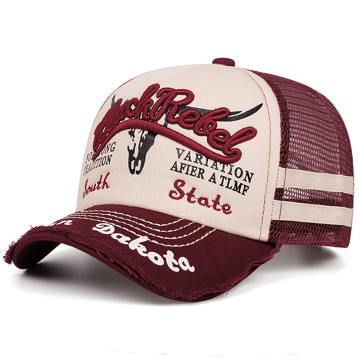 Dos estilos de gorras de béisbol tejidas para hombres y mujeres, de moda para usar todos los días en todas las estaciones.