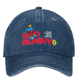 Gorra de Béisbol Gráfica Debi Tirar Mais Fotos DTMF 3 - Gorra Ajustable con Cierre de Presión y Estampado de Dibujos Animados Vibrantes, Sombrero Unisex de Estilo Casual Hip Hop Kpop Rock para Hombres y Mujeres, Ropa para Fans de Música