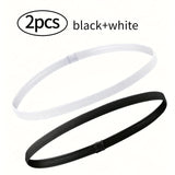 2/3/4 Piezas de Diademas Deportivas Antideslizantes y Transpirables - Bandas para el Cabello de Secado Rápido para Gimnasio, Running, Yoga, Entrenamiento - Sin Residuos Post-Entreno - Regalo Ideal para Fitness, Accesorios de Gimnasia, Esenciales para Yoga