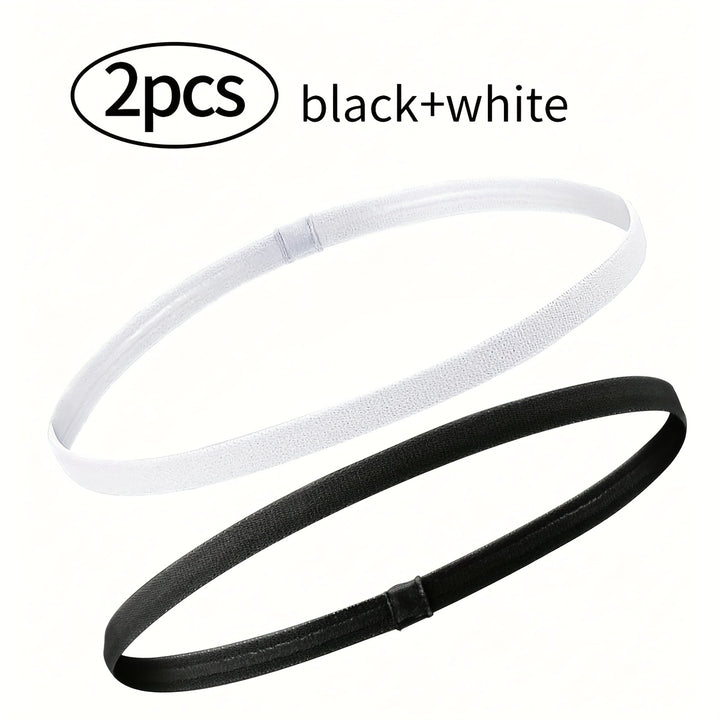 2/3/4 Piezas de Diademas Deportivas Antideslizantes y Transpirables - Bandas para el Cabello de Secado Rápido para Gimnasio, Running, Yoga, Entrenamiento - Sin Residuos Post-Entreno - Regalo Ideal para Fitness, Accesorios de Gimnasia, Esenciales para Yoga