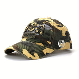 1 ud Gorra de Béisbol Lavada y Estilosa - Accesorio de Moda Suave para Primavera y Verano con Letra Bordada en 3D, Sombrero Casual Unisex para Actividades al Aire Libre