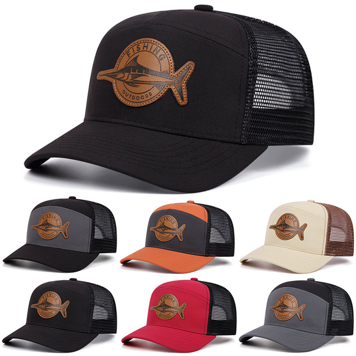 Gorra de basquetbol para hombres y mujeres, con diseño de peces, casual y simple, protectora del sol, ideal para deportes en la calle, regalo, vacaciones