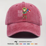 1 Gorra de béisbol ajustable retro con diseño de rana con bandera de Puerto Rico - Poliéster ligero, diseño de rana de dibujos animados, perfecto para actividades al aire libre y eventos de regreso a casa, ropa de cabeza al aire libre | Diseño de rana de