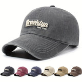 Nueva gorra de béisbol retro para hombre y mujer, perfecta para deportes de primavera y otoño y uso casual, con un estilo urbano único con un diseño coreano lavado y protección solar, sin batería