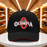 1 Gorra de Béisbol Joe Weider's Olympia - Ligera y Ajustable, para Gimnasio, Deportes, Halloween, Acción de Gracias - Gorro Casual Atlético para Hombres y Mujeres