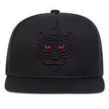 Gorra de béisbol para hombre con bordado de tigre, ajustable y transpirable, ideal para actividades al aire libre, protección solar, y perfecta para salidas en primavera y otoño, viajes y fiestas en la playa