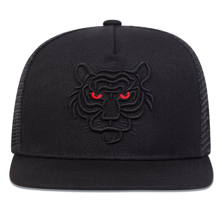 Gorra de béisbol para hombre con bordado de tigre, ajustable y transpirable, ideal para actividades al aire libre, protección solar, y perfecta para salidas en primavera y otoño, viajes y fiestas en la playa