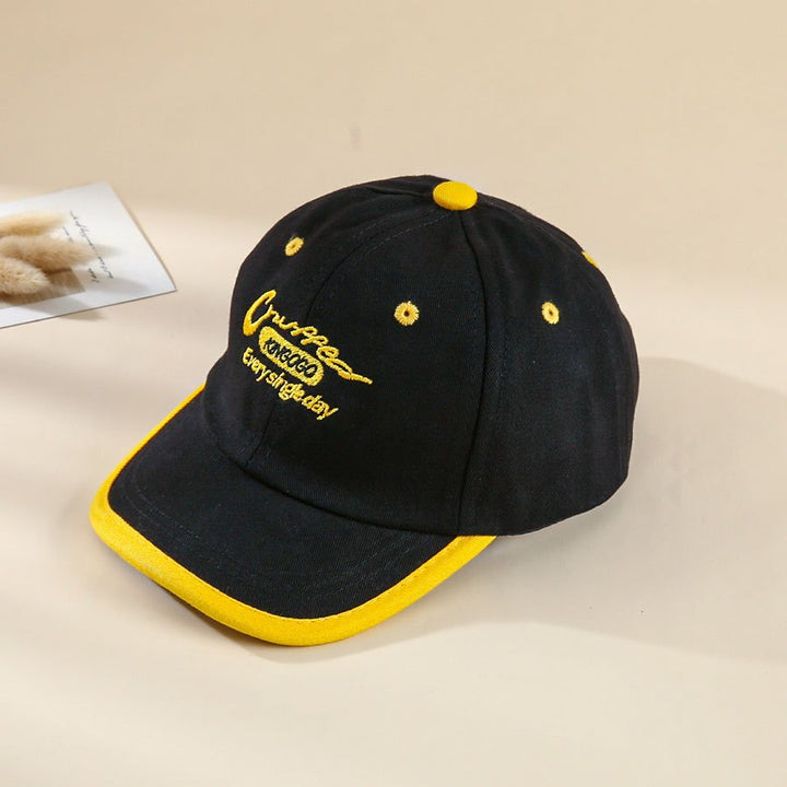 1 pieza, gorra de béisbol para jóvenes - Estilo primavera/otoño, moda y versátil, nuevo llegado para niños y niñas, gorra de protección solar, adecuada para correr, actividades al aire libre y uso casual, gorra de béisbol