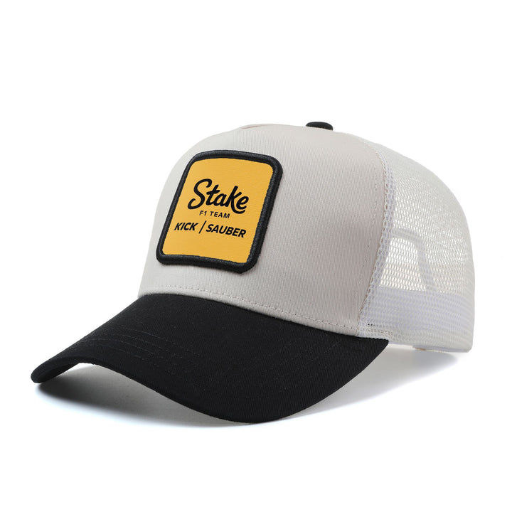 Gorra de pesca para hombres y mujeres con respaldo en malla, diseño F1 Team Kick Sauber ajustable estilo trucker, gorra hip hop anime cartoon, sombrero transpirable ideal para verano al aire libre, Sombrero de Verano,Ropa Casual,Tela Ligera,Lavable a mano